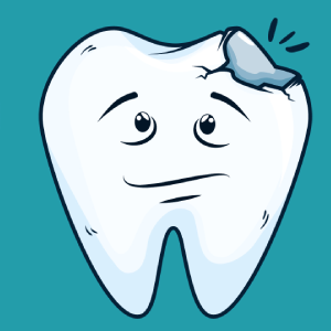 kids dental treatment icon